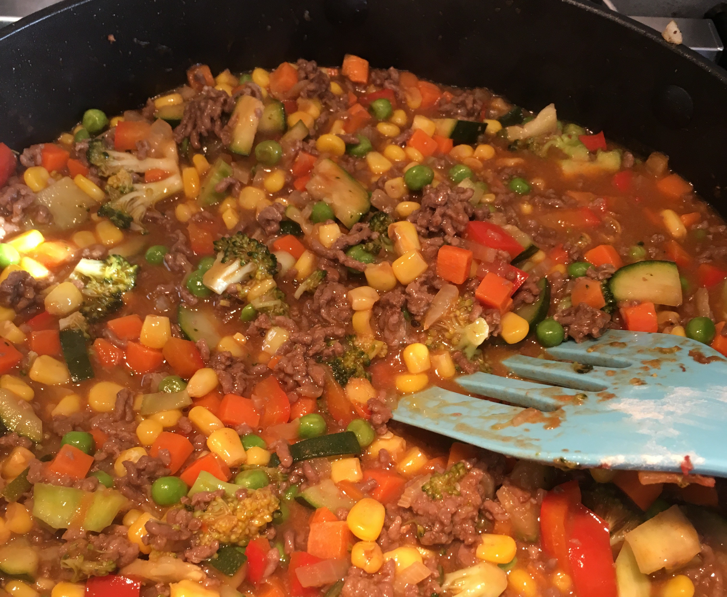 Finished Shepherd's Casserole Filling