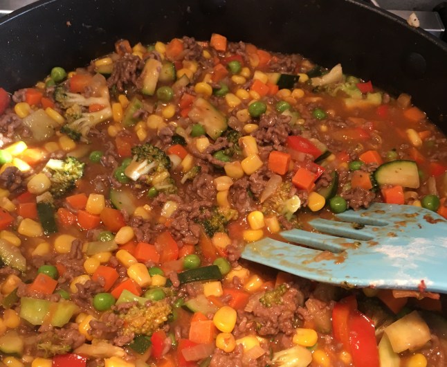 Finished Shepherd's Casserole Filling